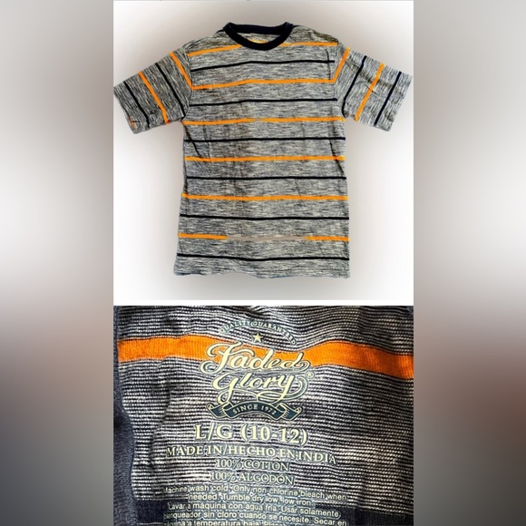 FADED GLORY | 3 pack | L (10-12) | boys | striped
T-shirts - Picture 3 of 4